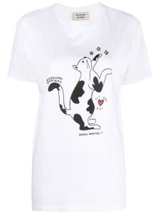 alessandro enriquez t-shirt à imprimé graphique - Blanc