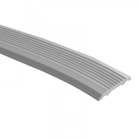 Küberit - Inleg voor trapneusprofiel 2504 grijs- 250 cm Küberit - Inleg voor trapneusprofiel 2504 grijs- 250 cm