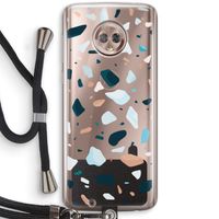 Terrazzo N°13: Motorola Moto G6 Transparant Hoesje met koord