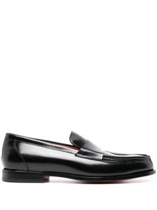 Santoni mocassins Laife en cuir - Noir