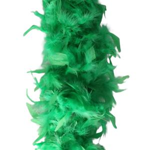 Party Sierveren Boa - Carnaval verkleed accessoire - groen - 180 cm - 50 gram