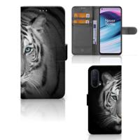 OnePlus Nord CE 5G | Telefoonhoesje | Met pasjeshouder | Tijger