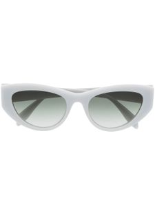 Alexander McQueen Eyewear lunettes de soleil à monture carrée - Gris