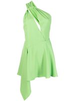 Cult Gaia robe Eliana à design asymétrique - Vert - thumbnail