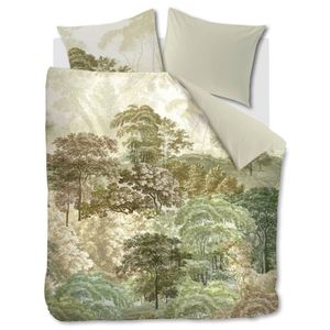 Beddinghouse Dekbedovertrek Arcadia Green-1-persoons (140 x 200/220 cm)