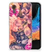 Samsung Galaxy Xcover 7 TPU Case Bosje Bloemen