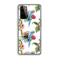 Kleurrijke papegaaien: OnePlus 9 Pro Transparant Hoesje