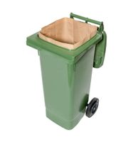 Wastebag compostable paper 240 liter