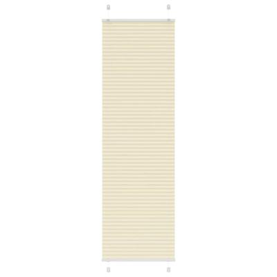 Pliss rolgordijn 55x200 cm stofbreedte 54,4 cm polyester crme