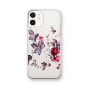 Mooie bloemen: iPhone 12 Transparant Hoesje