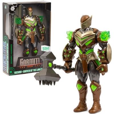 Geleed beeldje - GORMITI - Gormiti met wapen Aardemodel - 27 cm - vanaf 4 jaar oud - GRV061