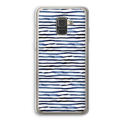 Verrassende lijnen: Samsung Galaxy A8 (2018) Transparant Hoesje