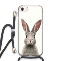 Daisy: iPhone 7 Transparant Hoesje met koord