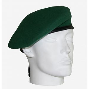 Leger soldaten baretten groen 61 cm  -