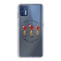 Jingle Ladies: Motorola Moto G9 Plus Transparant Hoesje