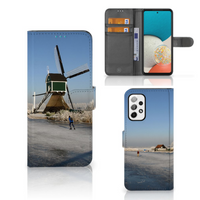 Samsung Galaxy A73 5G Flip Cover Schaatsers