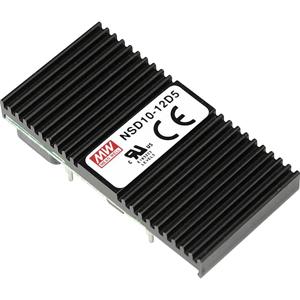 MW Mean Well NSD10-48S12 DC/DC-converter 10 W Aantal uitgangen: 1 x Inhoud 1 stuk(s)