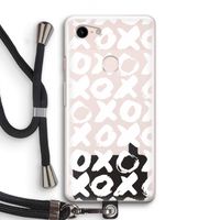 XOXO: Pixel 3 Transparant Hoesje met koord