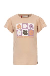 LOOXS Little Meisjes t-shirt - Natural