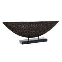 Decoratieve figuren Home ESPRIT Bruin Zwart Koloniaal 66 x 8 x 23 cm