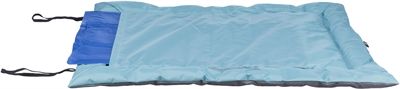 Trixie reisdeken samoa classic lichtblauw / grijs 85x70 cm