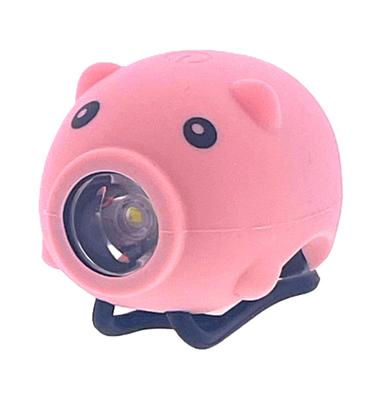 PexKids led-lamp varken met toeter, usb-oplaadbaar, roze