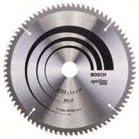 BOSCH PROFESSIONAL Carbide cirkelzaagblad 254 x 30 x 2,5 mm (80 tanden) - hout