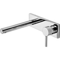 Wastafelkraan Tres Alplus | Inbouw | Mengkraan | Incl.Inbouwdeel | Rond | Chroom