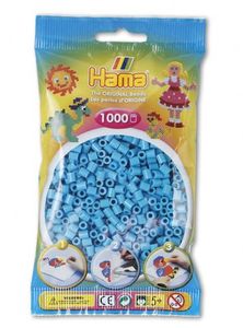 Hama strijkkralen azuur blauw (049)