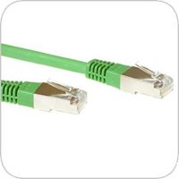 Patchkabel SSTP LSZH CAT6 Groen 0,50M Patchkabel SSTP LSZH CAT6 Groen 0,50M