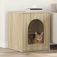 Kattenhuis Sonoma 53 x 52 x 62 cm Bewerkt hout