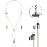 Intenso 7991001 USB-C-kabel USB 2.0 USB-C stekker, USB-C stekker 1.65 m Beige Telefoonkoord