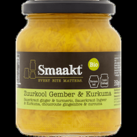 Smaakt Bio Zuurkool Gember & Kurkuma 350 g bij Jumbo