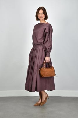 Nine In The Morning rok Lilia 9SS26-LIL06 burgundy Nine In The Morning rok Lilia 9SS26-LIL06 burgundy