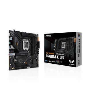 Asus TUF GAMING B760M-E D4 Moederbord Socket Intel 1700 Vormfactor Micro-ATX Moederbord chipset Intel® B760