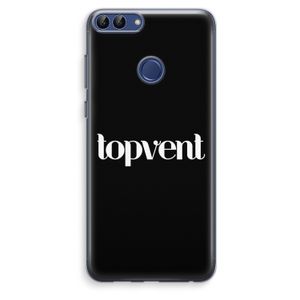 Topvent Zwart: Huawei P Smart (2018) Transparant Hoesje