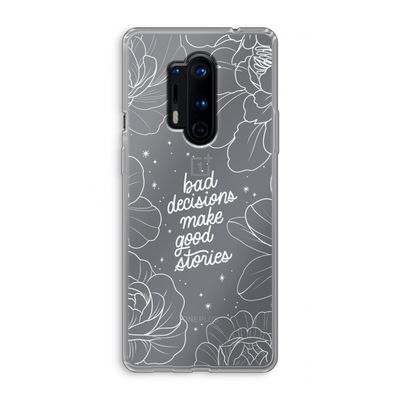 Good stories: OnePlus 8 Pro Transparant Hoesje