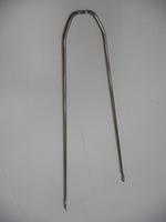 Gazelle Spatbordstang 28 inch 349 mm - zilver