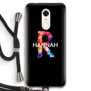 Abstract Spectrum: Xiaomi Redmi 5 Transparant Hoesje met koord