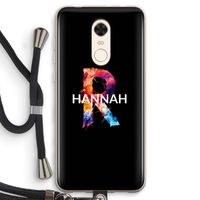 Abstract Spectrum: Xiaomi Redmi 5 Transparant Hoesje met koord