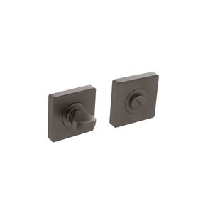 Intersteel WC slot vierkant antraciet grijs