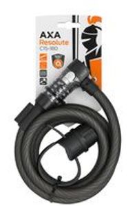 Axa Kabelslot Resolute C15-180 Ø15 mm / 1800 mm zwart