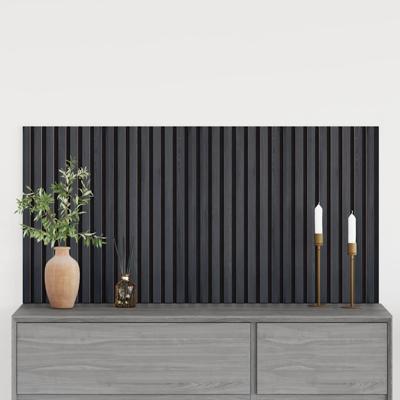 Akoestische wandpanelen 2 st latten 60,5x60 cm eikenfineer