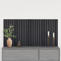 Akoestische wandpanelen 2 st latten 60,5x60 cm eikenfineer Akoestische wandpanelen 2 st latten 60,5x60 cm eikenfineer