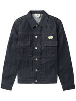 A.P.C. x Pokemon veste en jean à logo appliqué - Bleu