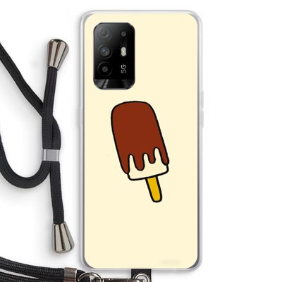 Frisco: Oppo A95 5G Transparant Hoesje met koord