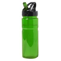 Groene drinkfles/waterfles 650 ml - thumbnail