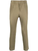 Homme Plissé Issey Miyake plissé straight-leg trousers - Vert