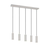 Trio 5-lichts hanglampSoka grijs - 367700576