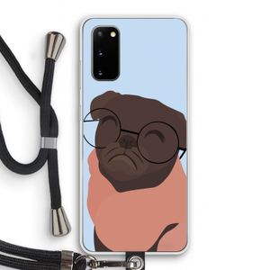 Ludo: Samsung Galaxy S20 Transparant Hoesje met koord